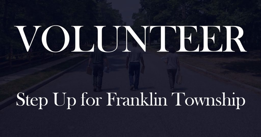 Volunteer for Franklin Township
