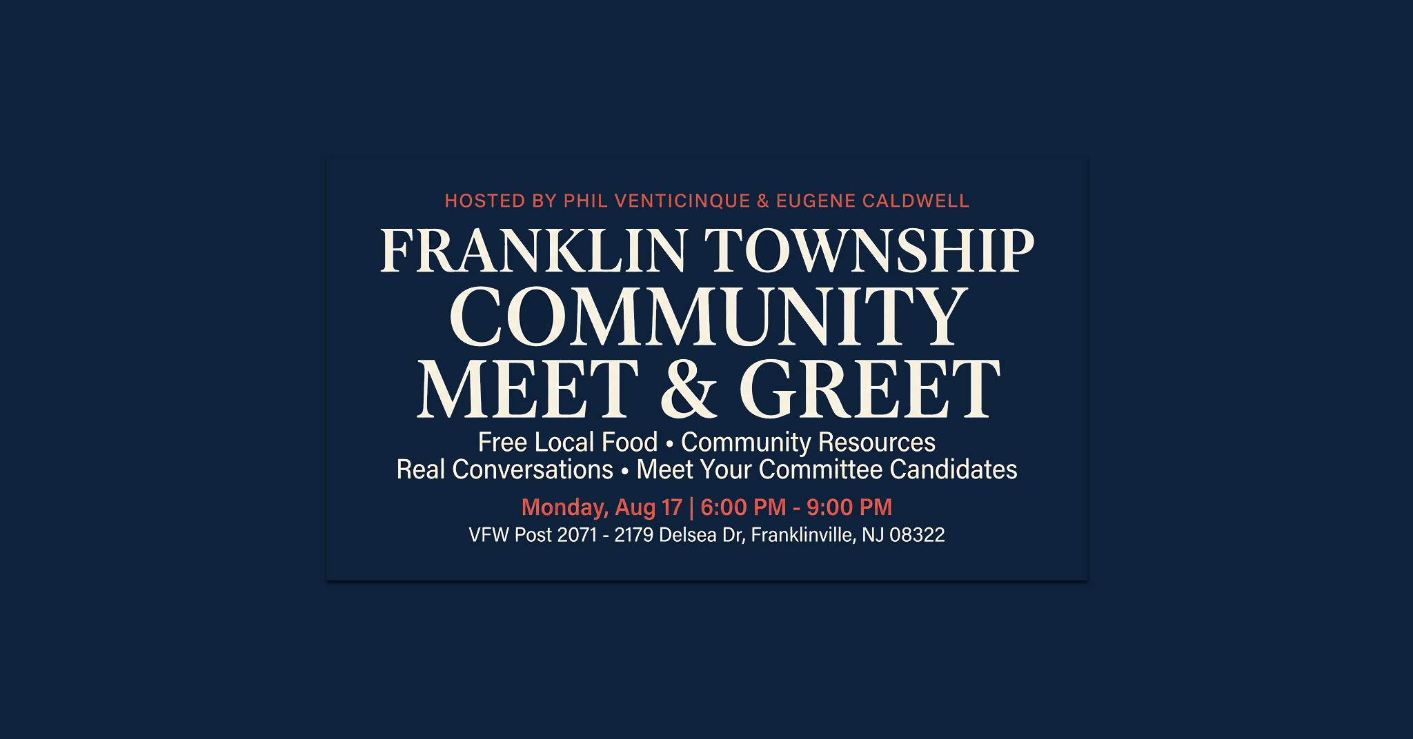 Franklin Township Community Meet & Greet